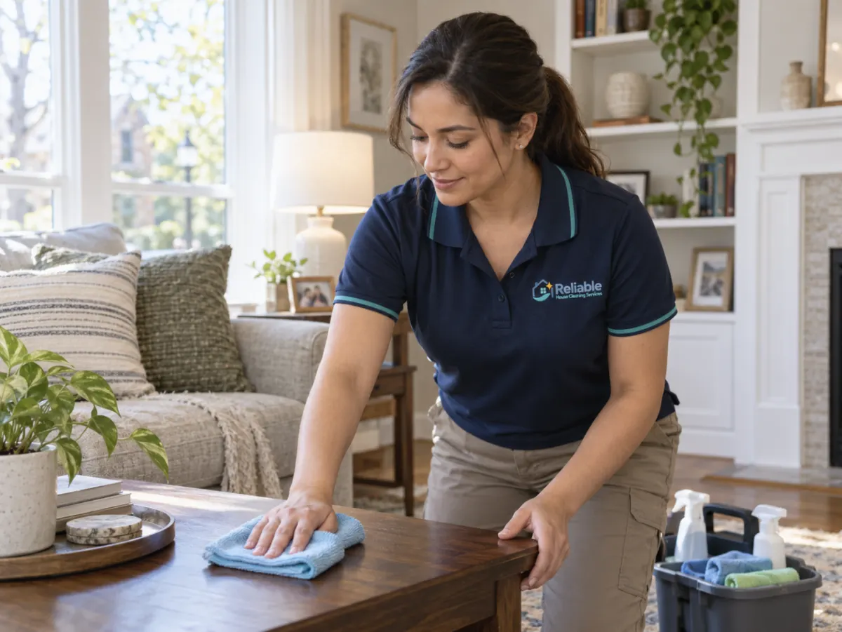 Standard House Cleaning in a local home
